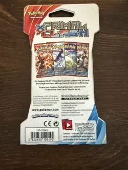 2015 Pokemon Tcg XY Primal Clash Sleeved Booster Pack - Image 2