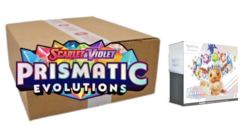 Pokemon Prismatic Evolutions ETB Sealed Case of 10; 01/17/2025 - Image 1