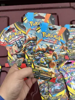 (16) x Mega Evolution Sleeved Booster Pack Sealed Pokemon Lot A - Image 4