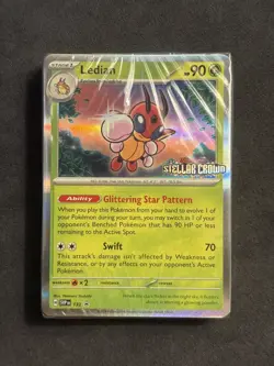 Pokemon Stellar Crown - Build And Battle Deck - Ledian Promo Deck - New - Image 1