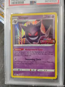 Pokemon Gengar Holo Stamped Pre-Release Lost Origin 💎 Mint Condition - Image 1