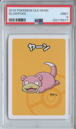 Slowpoke PSA 9 Old Maid Deck Japanese 2019 Pokemon - Image 1