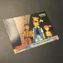 1998 Topps Pokemon Movie Mewtwo Strikes Back #20 The Best of the Best Holo Foil - Image 2