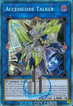 Yugioh Accesscode Talker RA02-EN044 Collectors Rare 1st Edition - Image 1