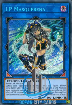 Yugioh Secret Rare I:P Masquerena BLMR-EN085 1st Edition - Image 3