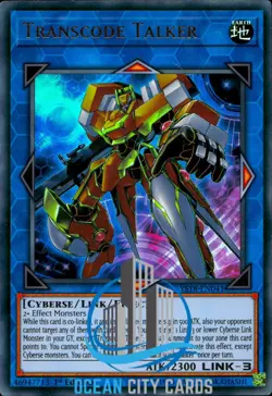 Yugioh YS18-EN041 Transcode Talker Ultra Rare 1st Edition - Image 1