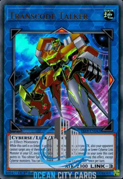 Yugioh YS18-EN041 Transcode Talker Ultra Rare 1st Edition - Image 3