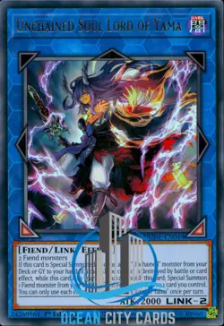 Yugioh Unchained Soul of Yama DUNE-EN049 Ultra Rare 1st Edition - Image 1