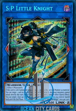 Yugioh RA03-EN049 S:P Little Knight : Secret Rare Card : 1st Edition - Image 1