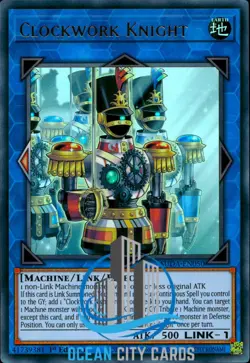 Yugioh SUDA-EN050 Clockwork Knight Ultra Rare 1st Edition - Image 1