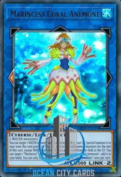 Yugioh MP20-EN119 Marincess Coral Anemone - Ultra Rare 1st Ed - Image 1