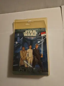 STAR WARS - Attack of The Clones - 2 Player Trading Card Game New 2002 Vintage - Image 1