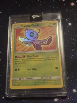 Pokemon Card Shining Celebi SM79 Black Star Promo Shiny Holo Rare Legends 2017 - Image 1