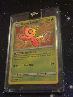 Pokemon Card Shining Celebi SM79 Black Star Promo Shiny Holo Rare Legends 2017 - Image 2