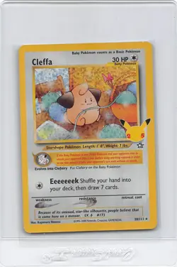 Cleffa 20/111 - Celebrations 25th Anniversary - HOLO RARE - Pokemon CARD - NM/LP - Image 1