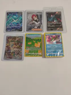 Pokemon Illustration Rare/Sealed Promo/Full Art/Build & Battle Deck Cards - Image 1