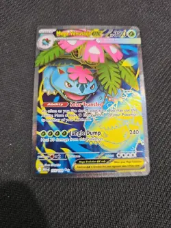 Pokemon TCG Mega Venusaur EX 155/132 Mega Evolution ENGLISH Pokemon Card NM - Image 1