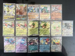 Lot of 16 Pokemon Cards English EX, V, GX. All NM+ Condition - Image 1