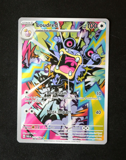 Pokemon Card TCG - Loudred 212/182 - Paradox Rift - Illustration Rare - NM ⭐ - Image 1
