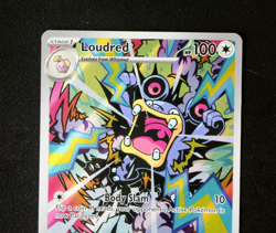 Pokemon Card TCG - Loudred 212/182 - Paradox Rift - Illustration Rare - NM ⭐ - Image 2
