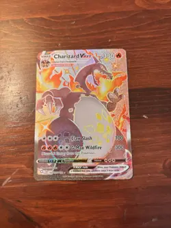Pokemon TCG Charizard VMAX Holo Ultra Rare Card SV107/SV122 Shining Fates - Image 2