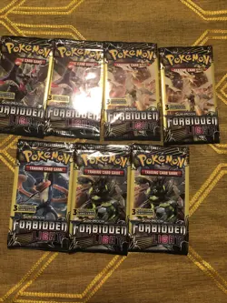 Pokemon TCG - Sun & Moon Forbidden Light Booster 3-Card Booster Packs x7 - Image 3