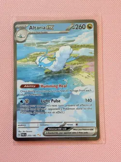 Pokemon TCG Altaria EX Paradox Rift Holo Card Special Illustration Rare 253/182 - Image 1