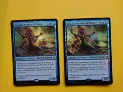 MTG Card. Kopala, Warden of Waves X2 Ixalan MErfolk wizard Blue Foil as pics - Image 1