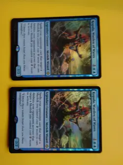 MTG Card. Kopala, Warden of Waves X2 Ixalan MErfolk wizard Blue Foil as pics - Image 2