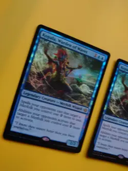 MTG Card. Kopala, Warden of Waves X2 Ixalan MErfolk wizard Blue Foil as pics - Image 3