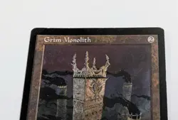 Mtg Magic The Gathering Urzas Legacy Grim Monolith Card - Image 2