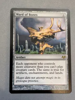 Ward of Bones, Eventide, NM, MTG, Magic the Gathering non-foil - Image 1