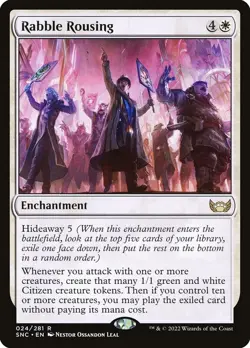 Rabble Rousing Regular - Streets Of New Capenna MTG-NM - Image 1
