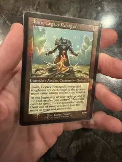 Karn, Legacy Reforged FOIL RETRO FRAME - Image 1