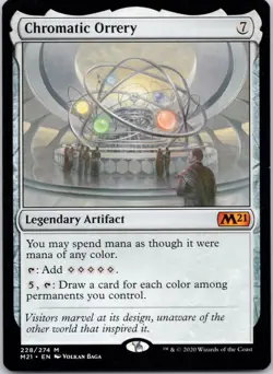 Chromatic Orrery 228 Core Set 2021 NM MTG - Image 1