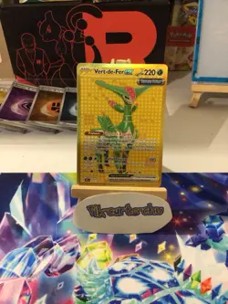 Carte Pokemon Vert-de-Fer Ex GOLD 213/162 - EV05 - Forces Temporelles Fr - Image 1