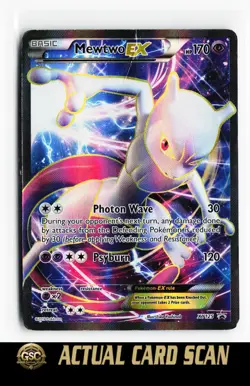 Mewtwo EX #XY125 Pokemon TCG XY Promos Promo DMG - Image 1