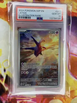2024 Pokemon SSP en Latios Illustration PSA 10 Gem Mint - Image 1