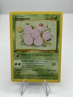 Pokemon TCG Exeggcute Jungle 52/64 Regular 1st Edition Common - Image 1