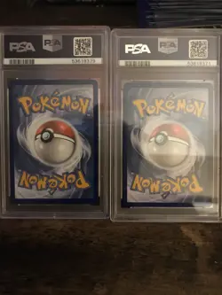 Pokemon Hidden Fates Mewtwo GX SV59 PSA 9 & Shining Legends Mewtwo GX 76/73 PSA9 - Image 2