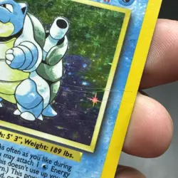 Pokemon TCG Blastoise 2/102 HOLO Rare Base Set Original MP - Image 3