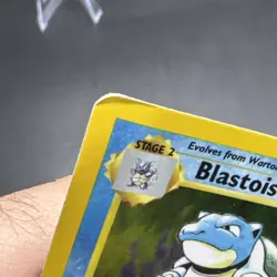 Pokemon TCG Blastoise 2/102 HOLO Rare Base Set Original MP - Image 4