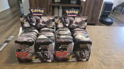 Unova Mini Tin lot of 16 Display Box EMPTY Pokemon Black Bolt White Flare - Image 2