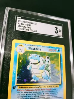 Pokemon Blastoise Set Base Prima Edizione SGC 3 Ita No Shining Goldstar - Image 2