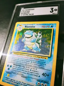 Pokemon Blastoise Set Base Prima Edizione SGC 3 Ita No Shining Goldstar - Image 4