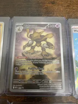 Pokemon ALAKAZAM 009 ETB Black Star Promo Mega Evolution - Image 1