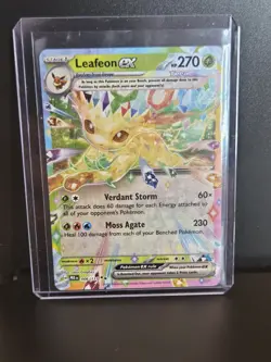 Pokemon TCG - Leafeon ex 006/131 Sv: Prismatic Evolutions Holo - Image 5