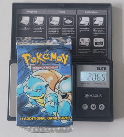 Pokemon Base Set Booster Pack - Blastoise Art - WOTC 1999 WEIGHED! 20.69 grams! 742818061582 - Image 1