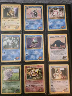 1st Edition/Unlim Gym Heroes 100% Complete Set 132/132 Unlimited Pokemon NM-LP - Image 4