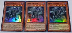 Yugioh 3x Dark Simorgh CT08-EN006 Super Rare Limited Edition Near Mint Playset - Image 3